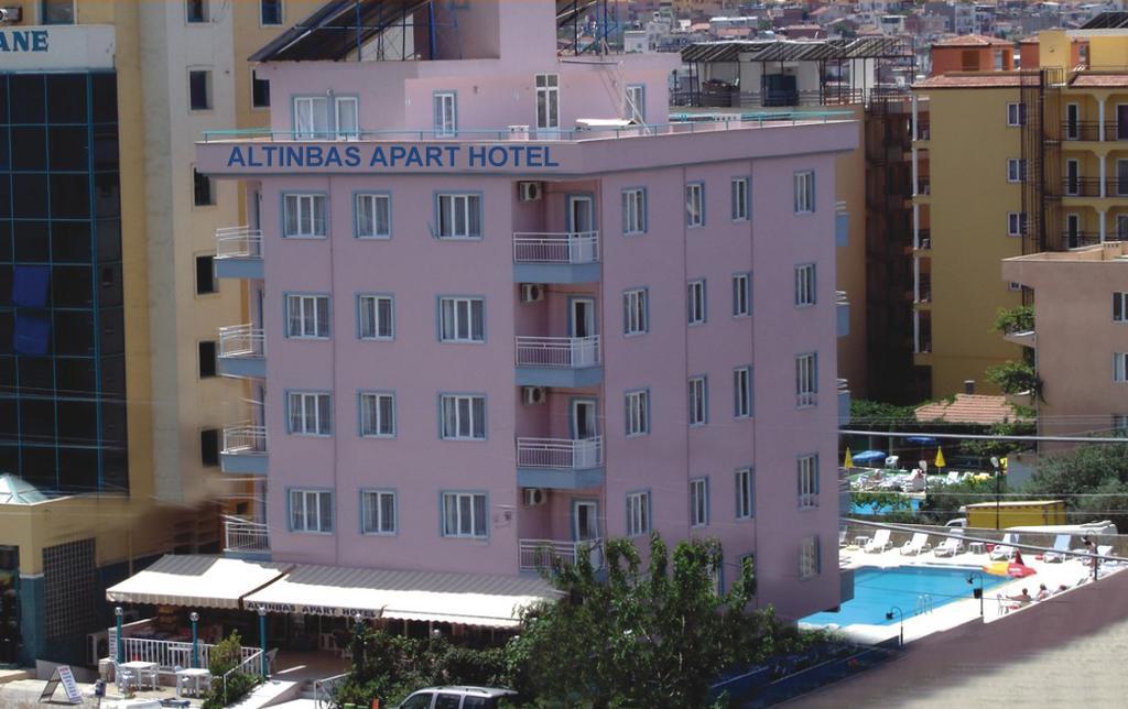 Altinbas Apart Hotel Kusadasi Bagian luar foto