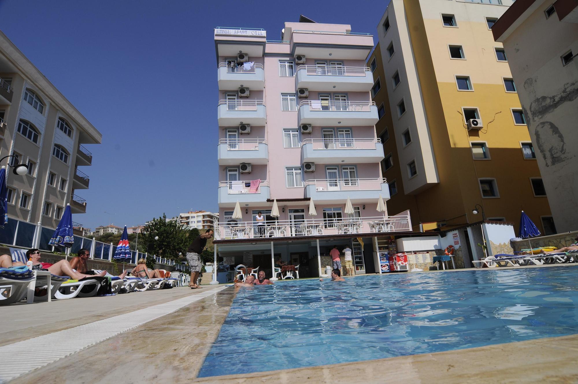 Altinbas Apart Hotel Kusadasi Bagian luar foto
