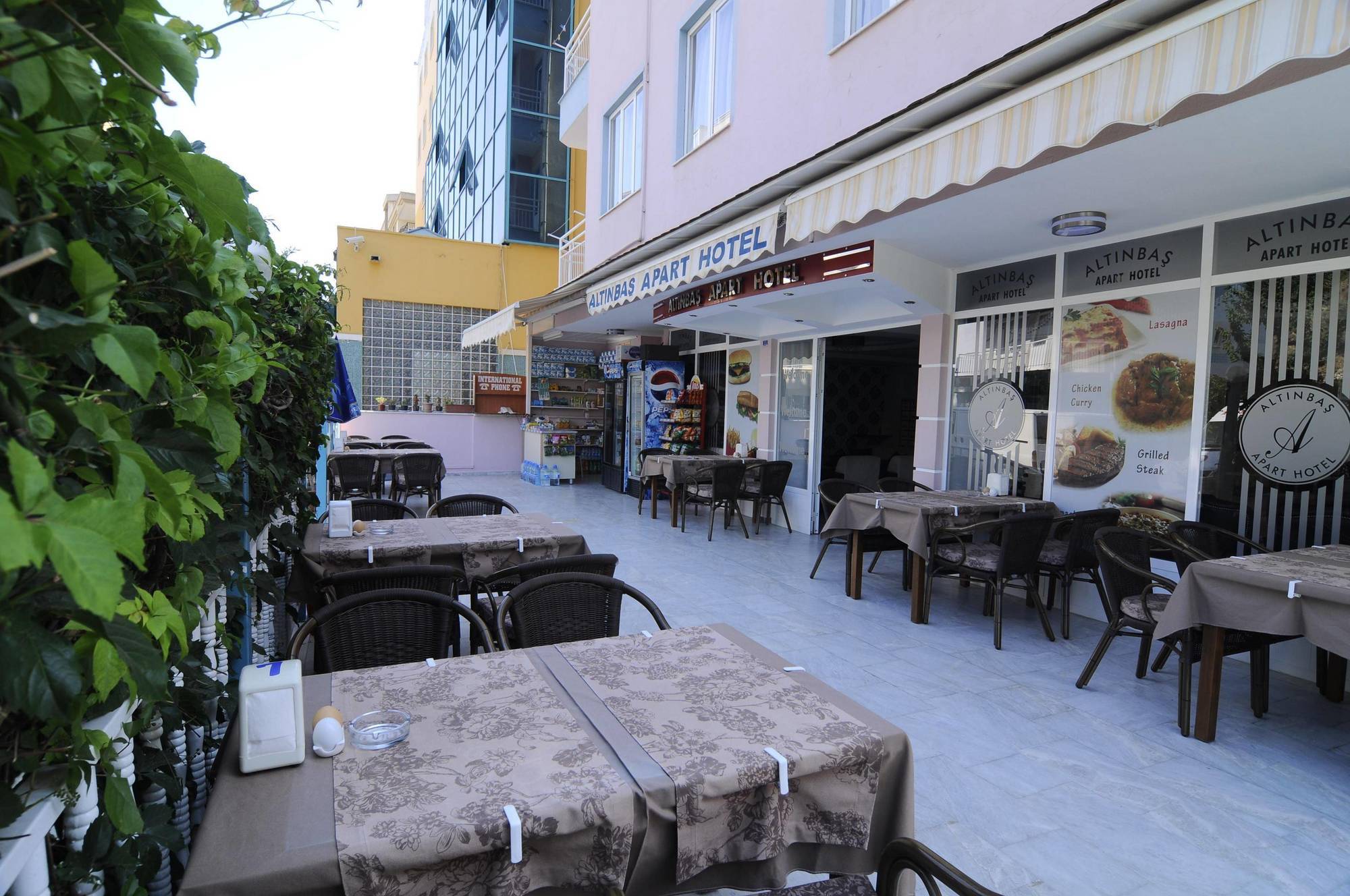 Altinbas Apart Hotel Kusadasi Bagian luar foto